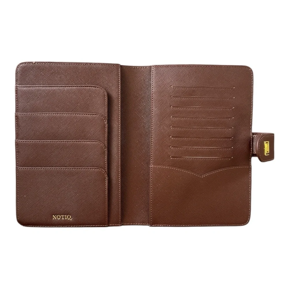 Notiq MM1 Nomi ringless agenda A5 notebook planner cover Brown
